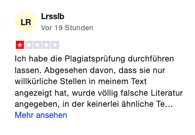 Scribbr Positve Erfahrungen - 3