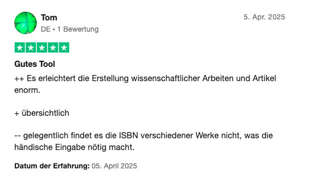 Scribbr Negative Erfahrungen - 6