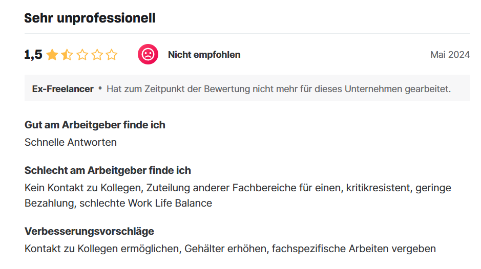 Business and Science Negative Erfahrungen - 5