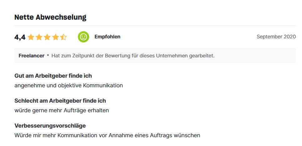 Business and Science Positve Erfahrungen - 3