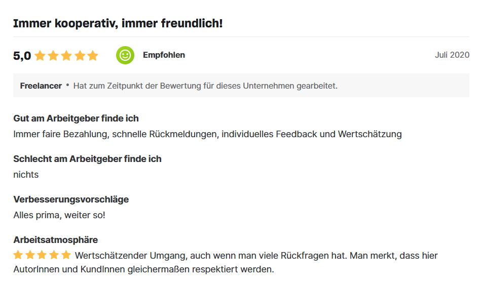 Business and Science Positve Erfahrungen - 2