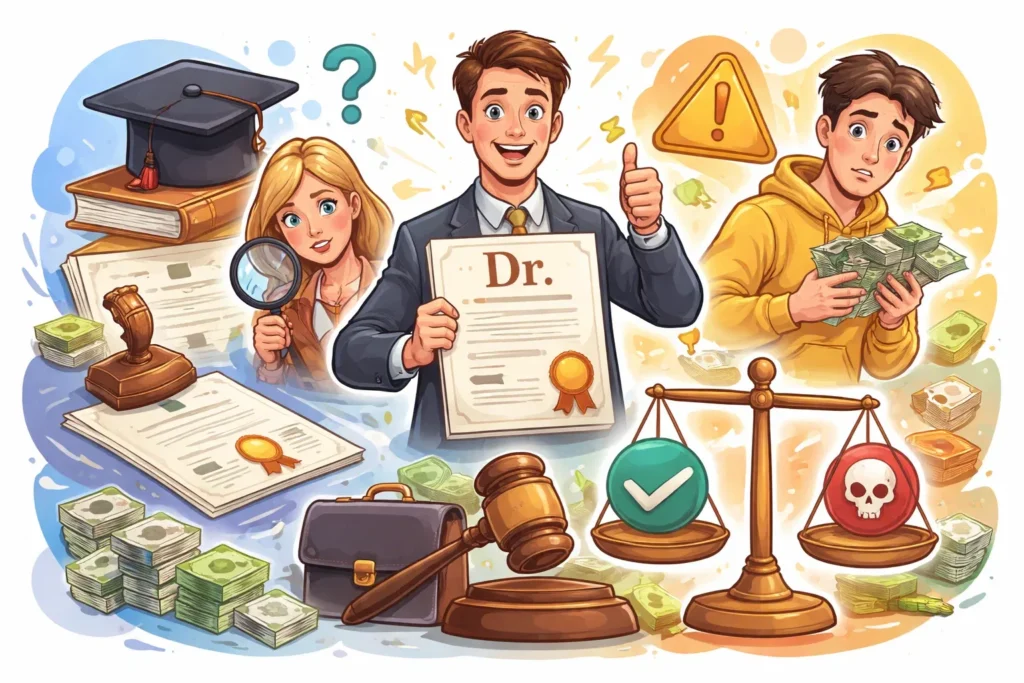 Dr. Titel ohne Studium: Legale Wege erwerben