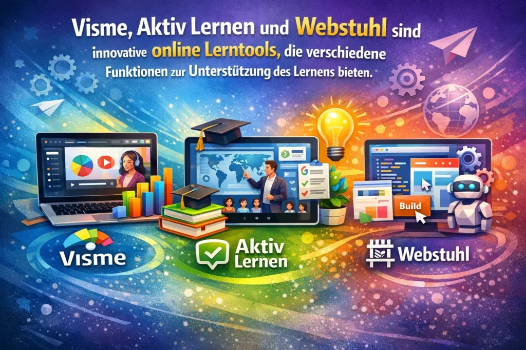 Visme, Aktiv Lernen oder Webstuhl